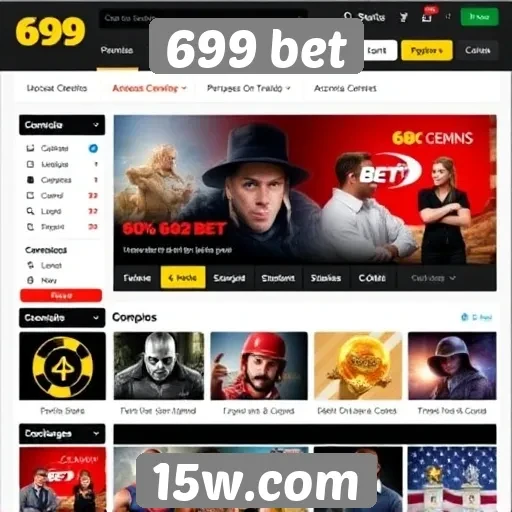 Experiência do usuário no site 699 bet